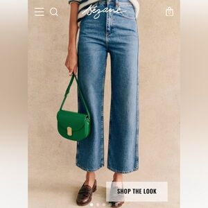 Le Crop denim from Sezane